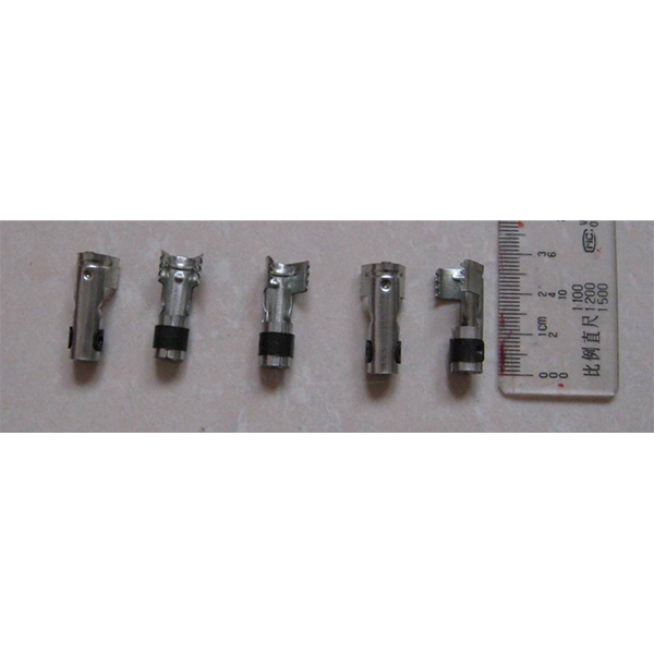 straight spark plug terminals with spring lock, 180 degree spark plug terminal